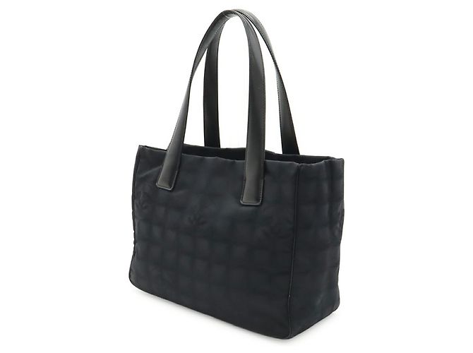Borsa Tote Chanel New Travel Line PM Nero - vista 3