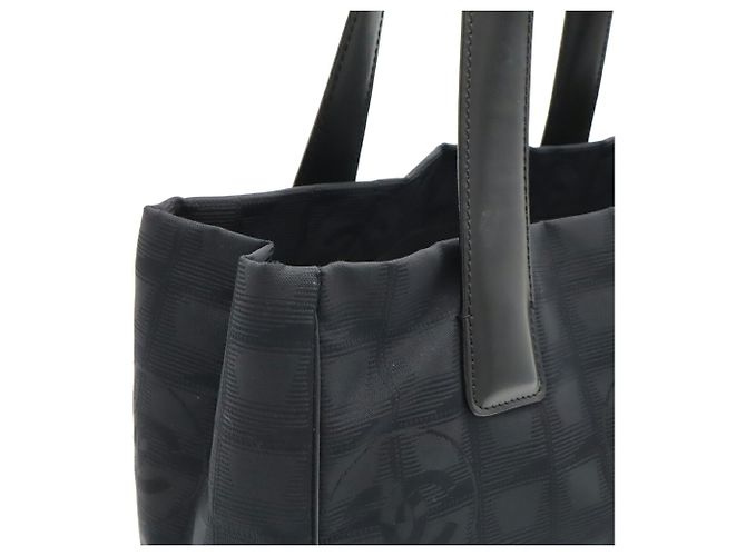 Borsa Tote Chanel New Travel Line PM Nero - vista 5