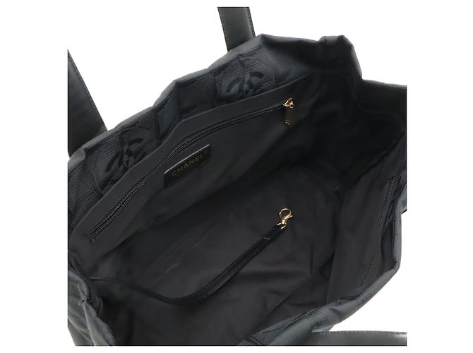 Borsa Tote Chanel New Travel Line PM Nero - vista 7