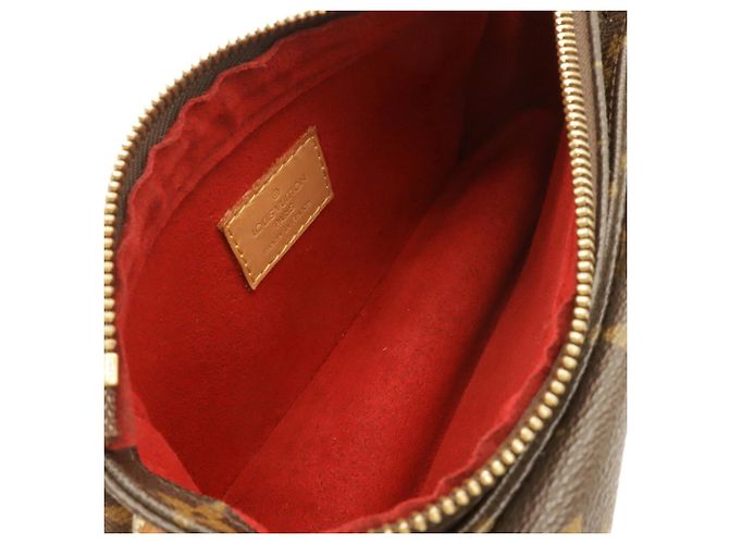 Borsa a Spalla Louis Vuitton Monogram Vivacite PM Pochette Marrone - vista 7