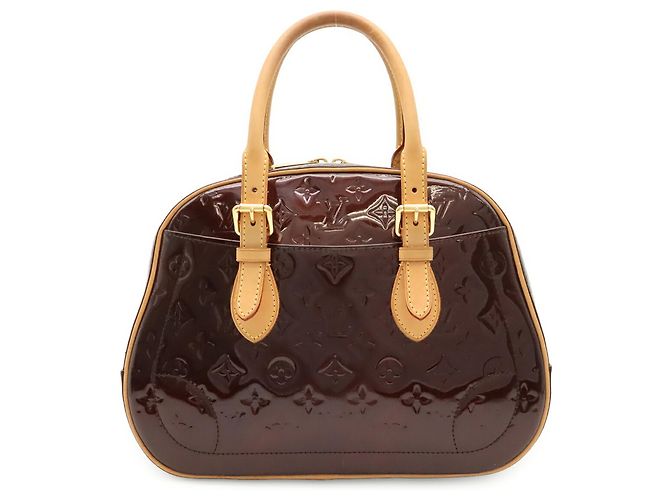 Borsa Louis Vuitton Monogram Vernis Summit Drive Bordò - vista 2