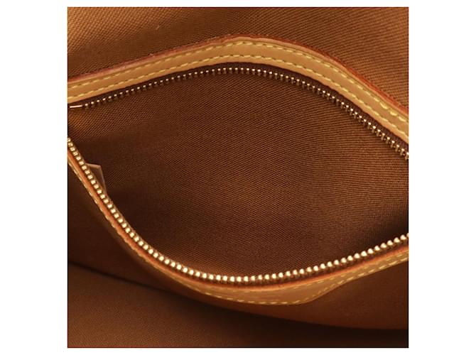 Borsa a tracolla Louis Vuitton Monogram Mini Looping Marrone - vista 7