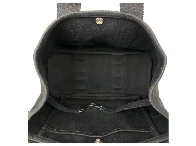 Hermès Borsa Tote Hermes Valparaiso PM Nero - vista 10