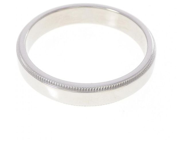 Tiffany & Co. Milgrain Ring aus Platin 950 - Ansicht 3