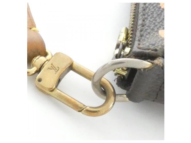 Louis Vuitton Monogram Graffiti Pochette Accessoires Marrone Pesca - vista 6
