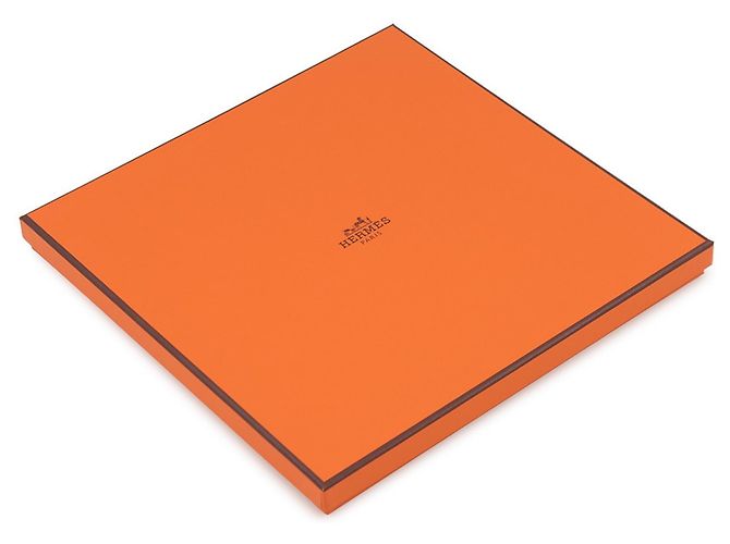 Sciarpa in seta Hermès Carré 90 - Motivo LES CLES Nero Bianco D'oro - vista 13