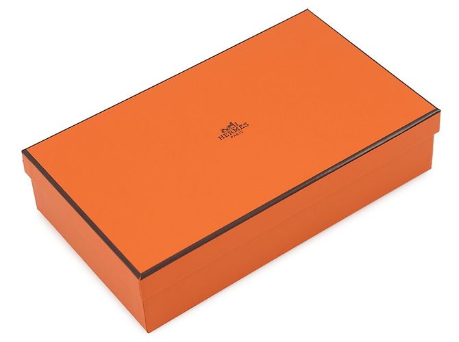 Hermès Portafoglio a tracolla Hermes in pelle Epsom Gris Misty - vista 11