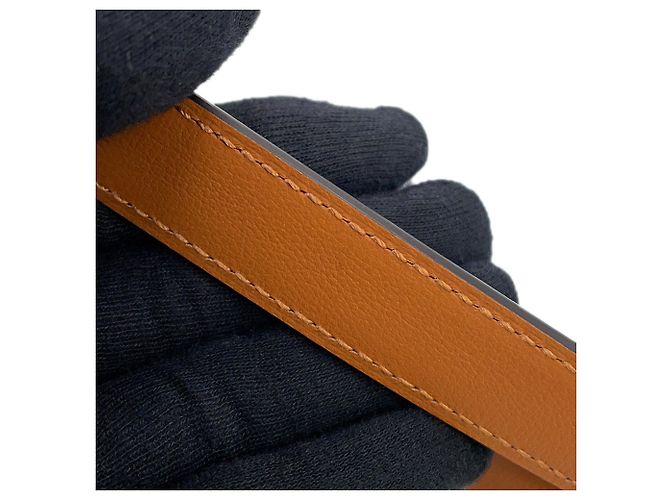 Hermès Cintura Hermes Kelly in pelle Epsom nera Nero - vista 8