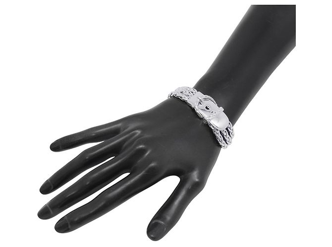Hermès Bracciale Charm Hermes in Argento 925 - vista 5