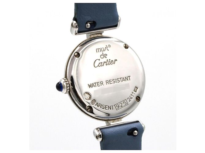 Cartier Must Colisée SM Silver Quartz Uhr - Ansicht 5
