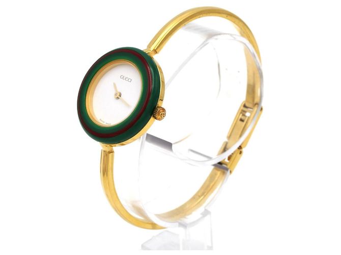 Gucci Change Ring GP Uhr Quarz Mittlere Größe - Ansicht 2