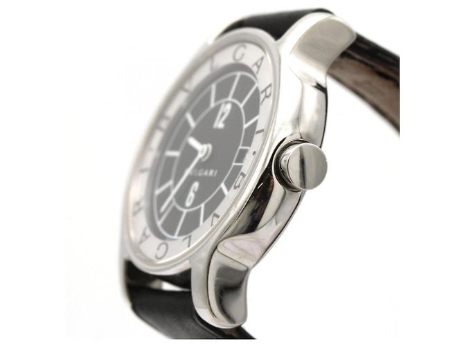 Bulgari Bvlgari Solotempo ST29S Edelstahl-Quarz-Uhr - Ansicht 3