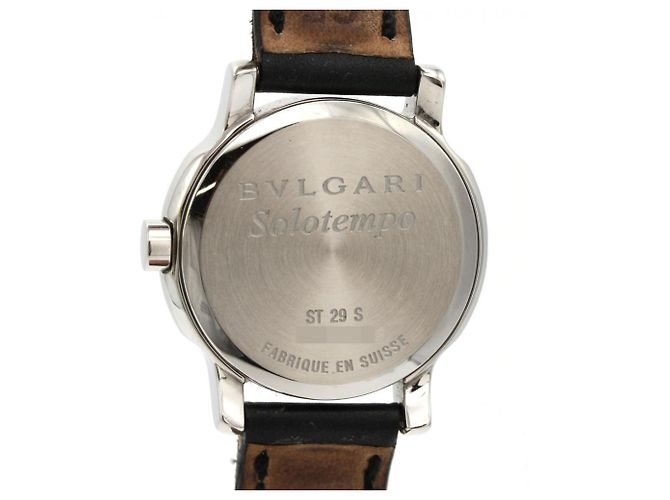Bulgari Bvlgari Solotempo ST29S Edelstahl-Quarz-Uhr - Ansicht 5