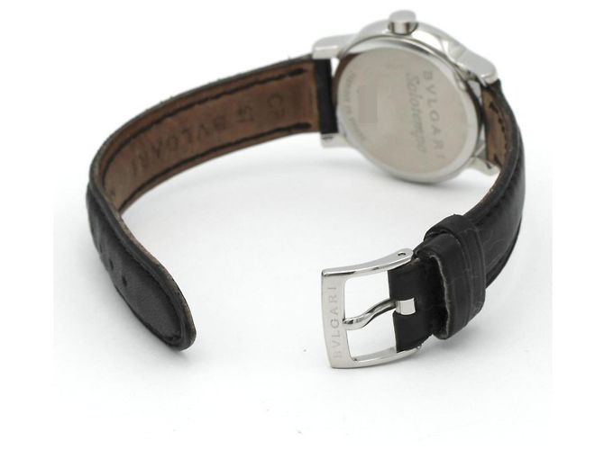 Bulgari Bvlgari Solotempo ST29S Edelstahl-Quarz-Uhr - Ansicht 6