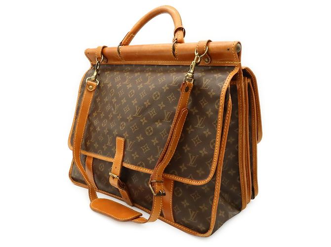 Louis Vuitton Monogram Sac Cléber Hunting Bag - vista 3