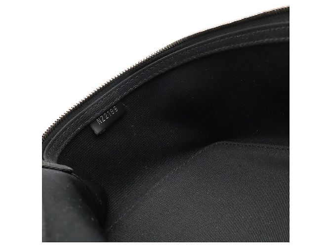 Pochette borsa Louis Vuitton Monogram Eclipse Cube de Orangement PM Marrone Nero - vista 7
