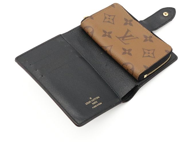 Cartera Bi-fold Juliette Monogram Reverse Louis Vuitton Castaño Marrón claro - vista 8