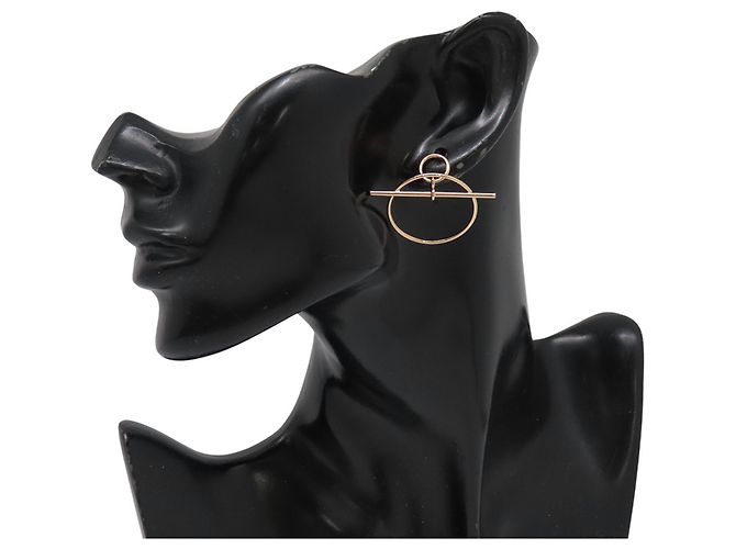 Hermès Boucles d'oreilles Loop Echappé PM Hermes - vue 4