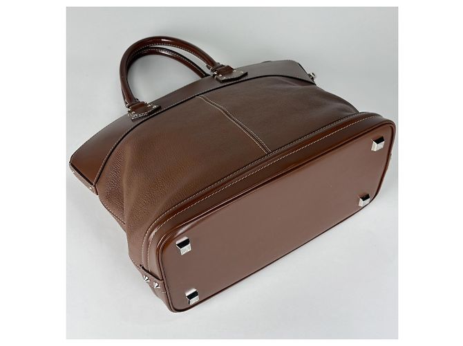 Louis Vuitton Lockit MM Handtasche Braun - Ansicht 2