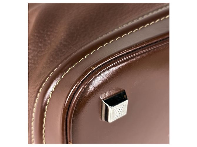 Louis Vuitton Lockit MM Handtasche Braun - Ansicht 3