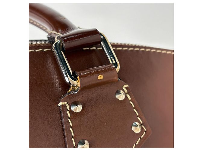 Louis Vuitton Lockit MM Handtasche Braun - Ansicht 5
