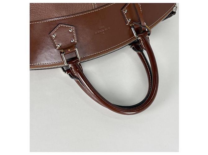 Louis Vuitton Lockit MM Handtasche Braun - Ansicht 6