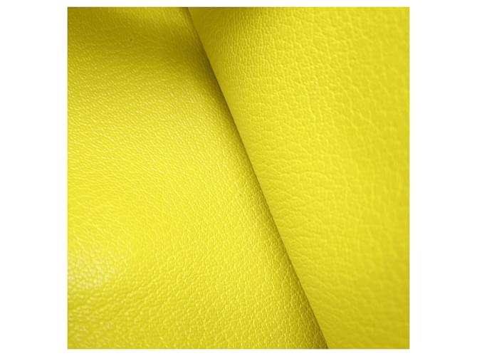 Hermès Clutch Hermes Opli Lime D'oro - vista 14