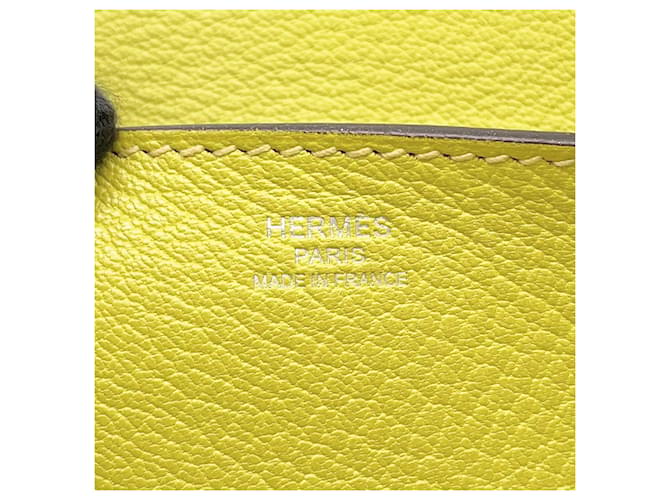 Hermès Clutch Hermes Opli Lime D'oro - vista 16