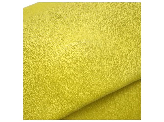 Hermès Clutch Hermes Opli Lime D'oro - vista 9