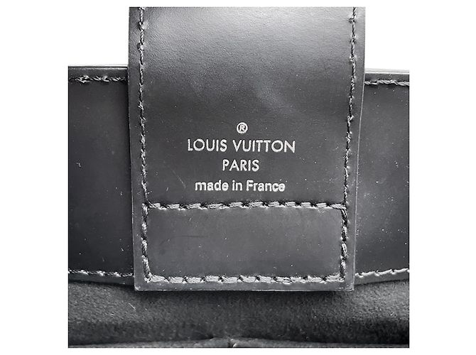 Bolso Louis Vuitton Epi Cléber PM Negro Rosa - vista 17