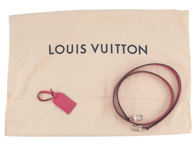 Bolso Louis Vuitton Epi Cléber PM Negro Rosa - vista 18