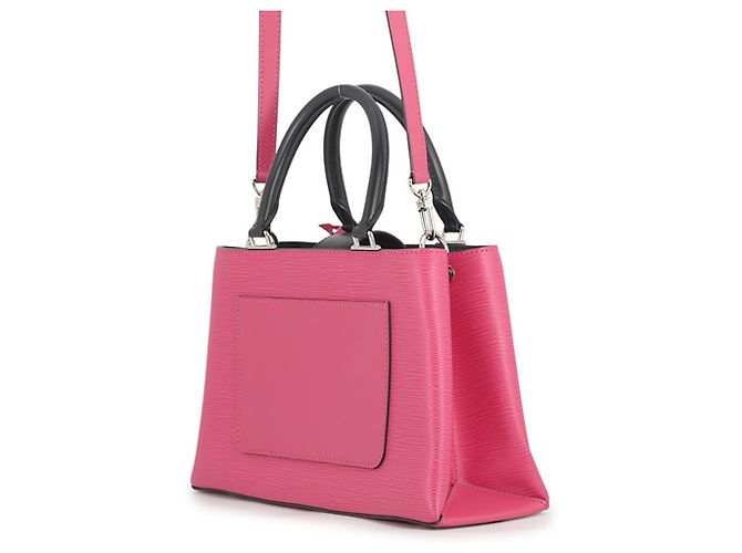 Bolso Louis Vuitton Epi Cléber PM Negro Rosa - vista 2