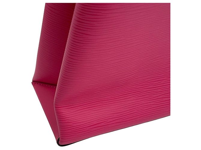 Bolso Louis Vuitton Epi Cléber PM Negro Rosa - vista 9