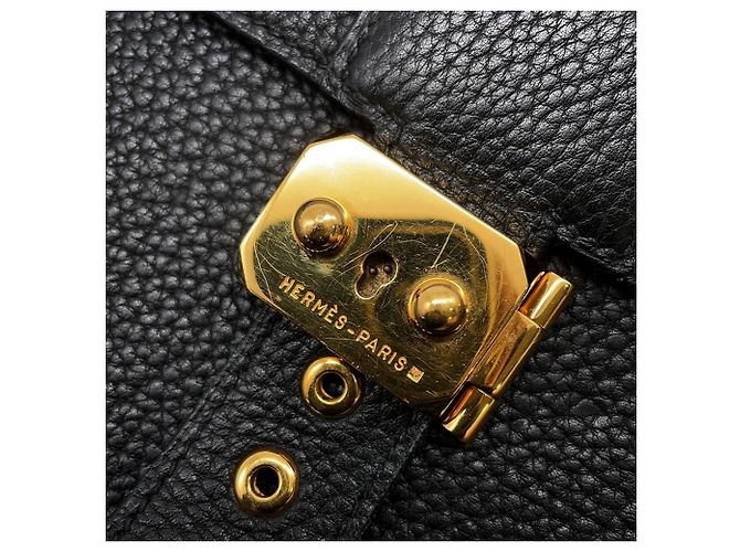 Hermès Hermes Sac à Dépêches 38 Handbag Nero - vista 15