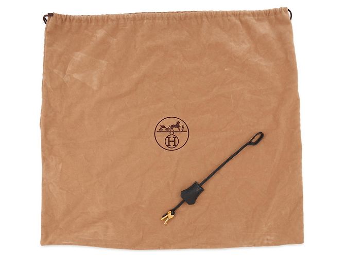 Hermès Hermes Sac à Dépêches 38 Handbag Nero - vista 18