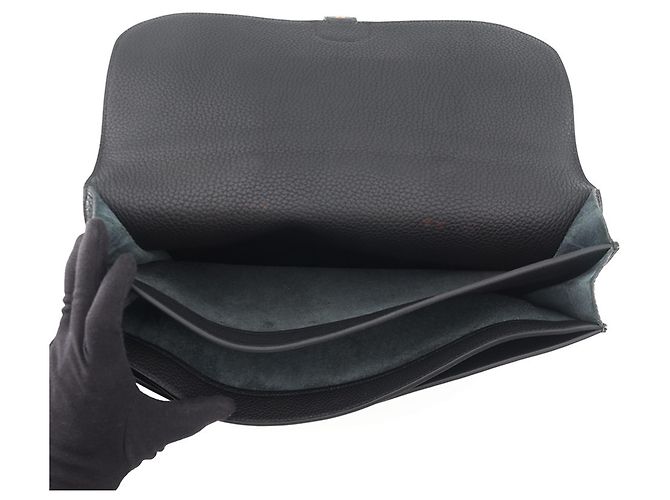 Hermès Hermes Sac à Dépêches 38 Handbag Nero - vista 6