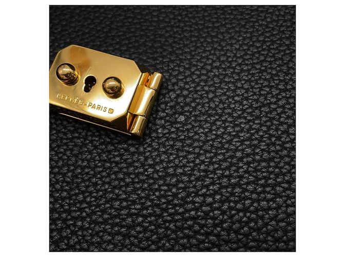 Hermès Hermes Sac à Dépêches 38 Handbag Nero - vista 9