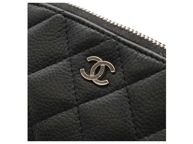 Borsa pochette Chanel Matelassé Coco Mark Nero - vista 6