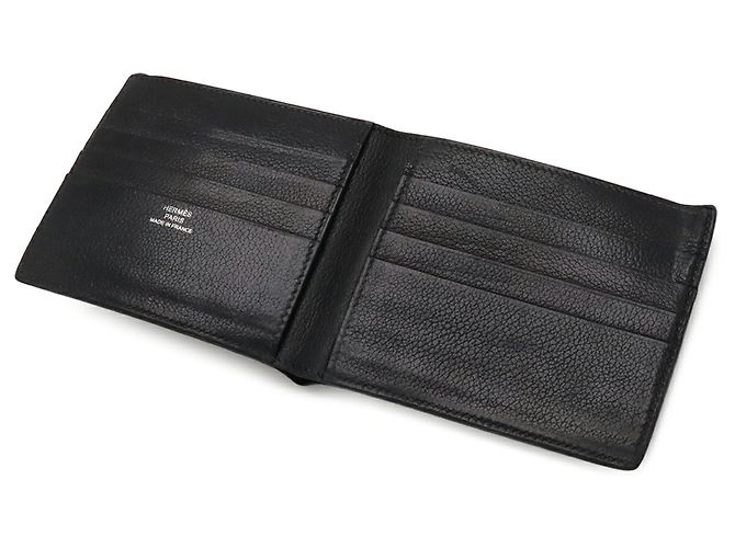 Hermès Hermes MC2 Copernicus Bi-Fold Wallet Black - view 5