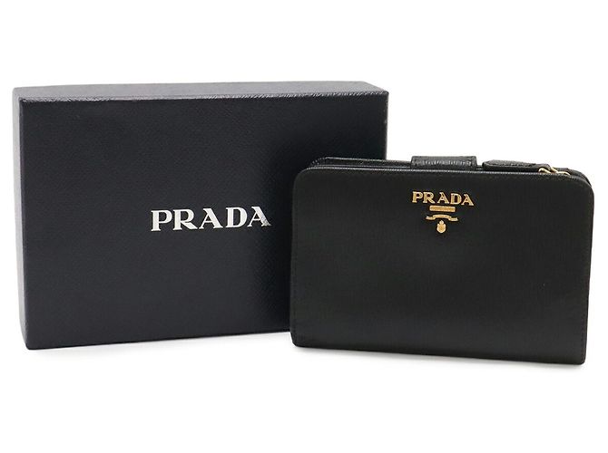 Prada Vite L'Wallet (Bi-fold) Black - view 10