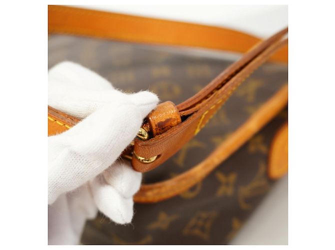 Louis Vuitton Monogram Gibeciere MM Schultertasche Braun - Ansicht 12