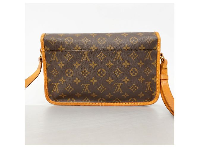 Louis Vuitton Monogram Gibeciere MM Schultertasche Braun - Ansicht 13