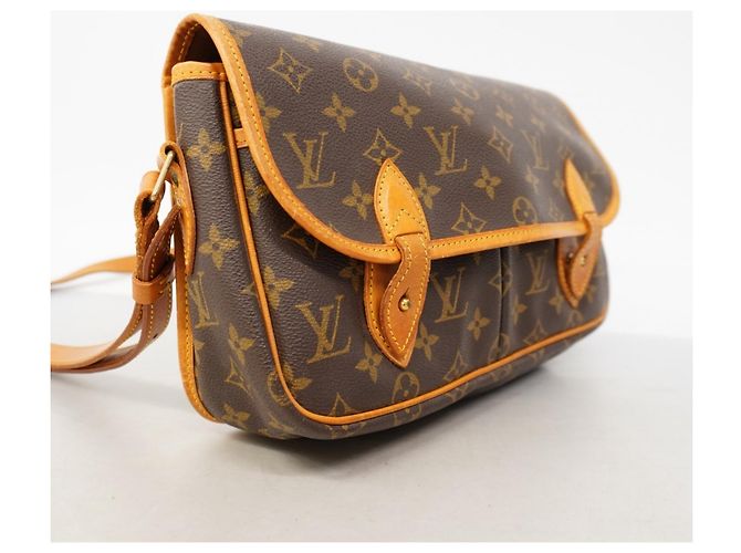 Louis Vuitton Monogram Gibeciere MM Schultertasche Braun - Ansicht 2