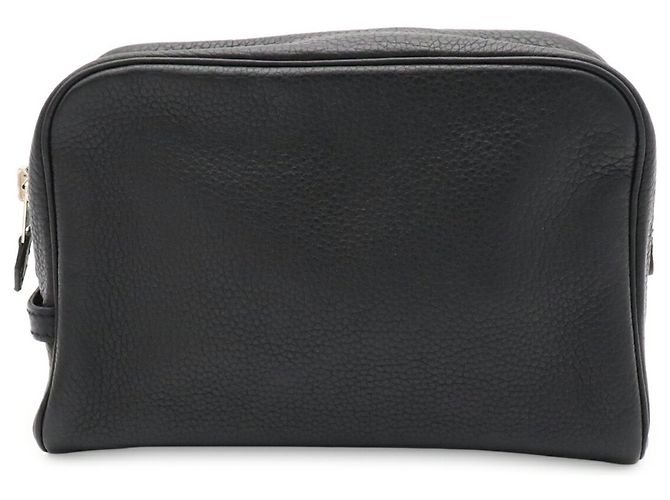 Hermès Clutch Hermes Trouse Victoria PM Nero - vista 2