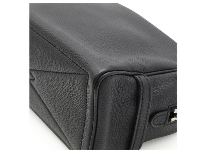 Hermès Clutch Hermes Trouse Victoria PM Nero - vista 4