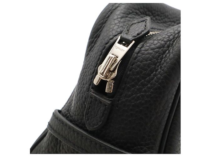Hermès Clutch Hermes Trouse Victoria PM Nero - vista 5