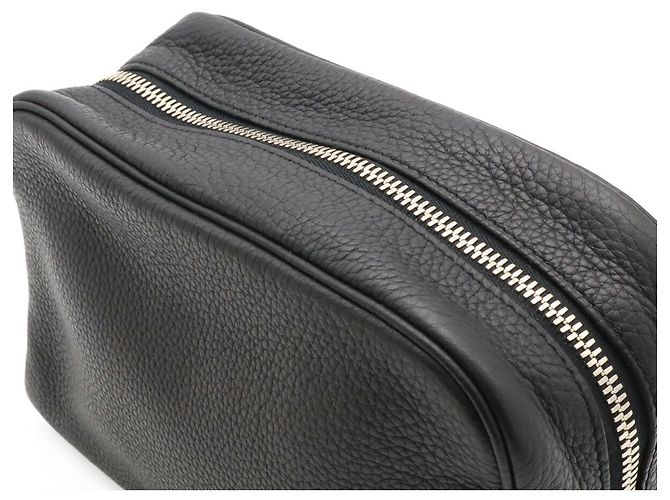 Hermès Clutch Hermes Trouse Victoria PM Nero - vista 6