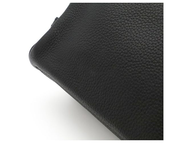 Hermès Clutch Hermes Trouse Victoria PM Nero - vista 7