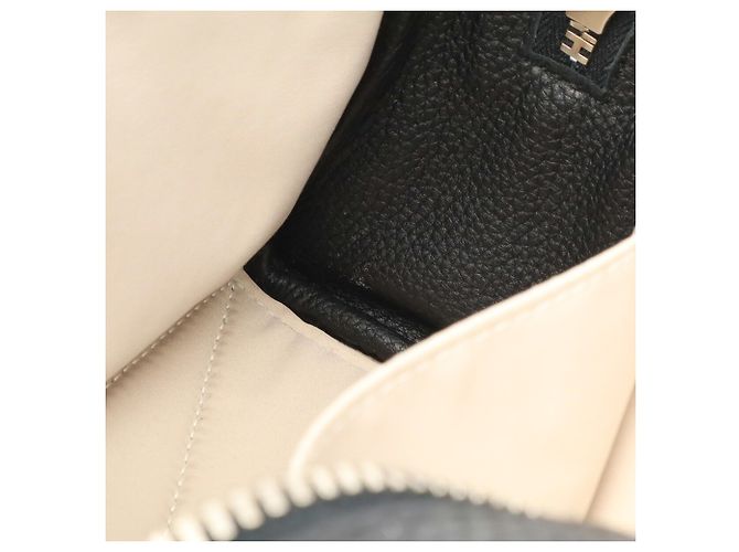 Hermès Clutch Hermes Trouse Victoria PM Nero - vista 9