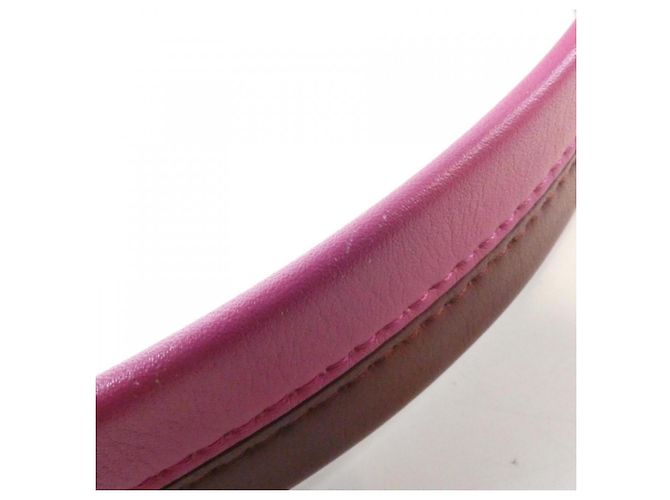 Borsa Louis Vuitton Monogram Cluny BB Marrone Fuschia - vista 7